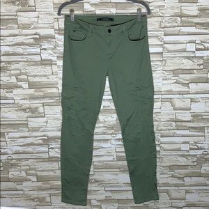 Joe’s Green Cargo Moro Skinny Pants Size 28